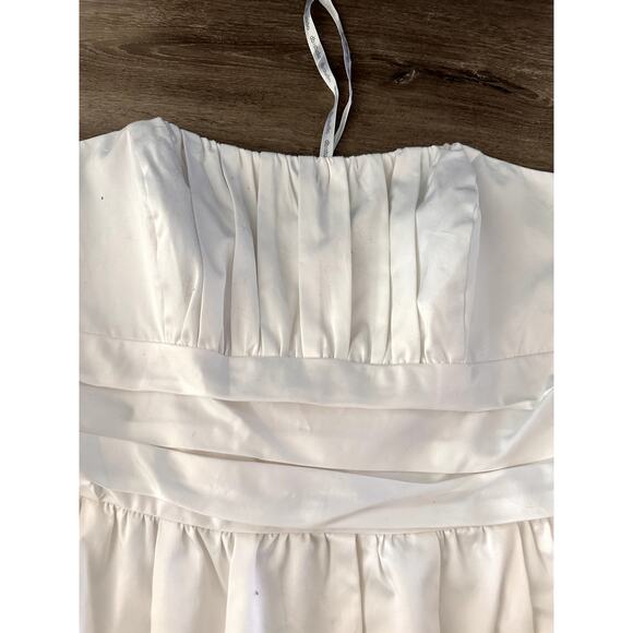 David's Bridal Studio Wedding Dress Engagement White Plus Size 22 NWT - Picture 6 of 6